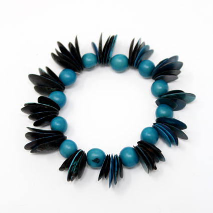 Orange Tagua Necklace