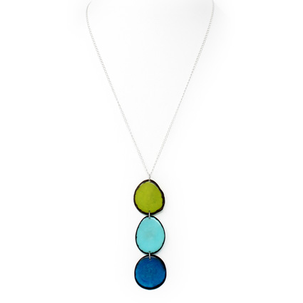 Orange Tagua Necklace