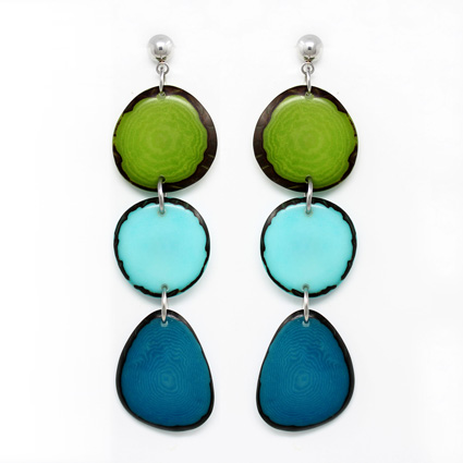 Orange Tagua Necklace