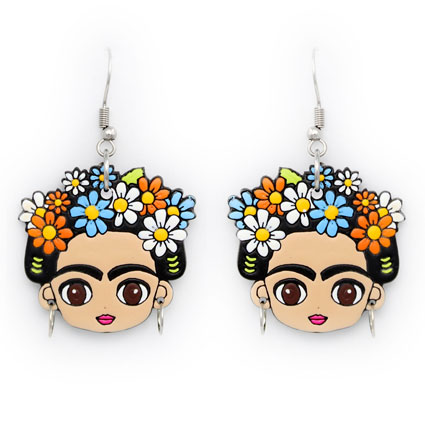 Orange Tagua Necklace