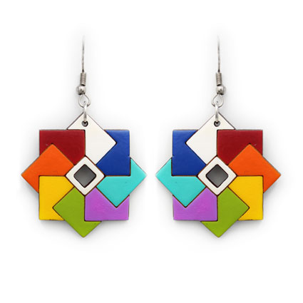 Orange Tagua Necklace